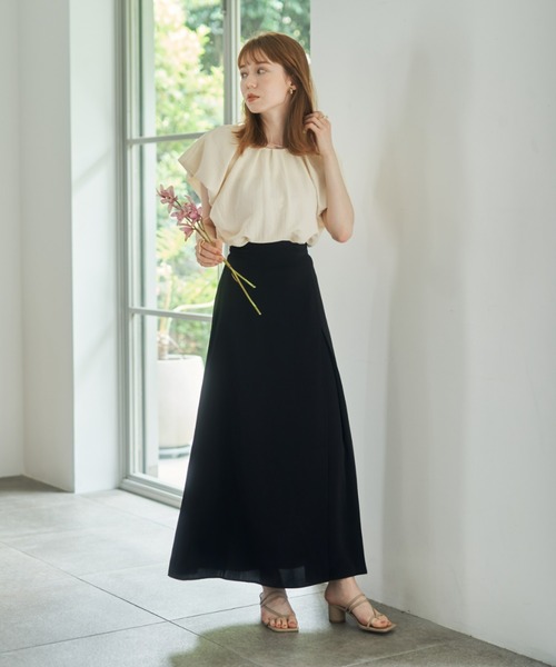 「hinari」 ロングスカート SMALL ブラック レディース_画像5