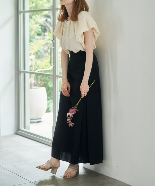 「hinari」 ロングスカート SMALL ブラック レディース_画像6
