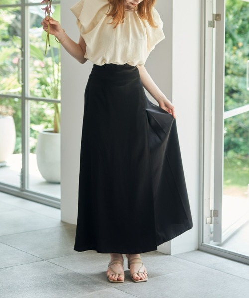 「hinari」 ロングスカート SMALL ブラック レディース_画像9