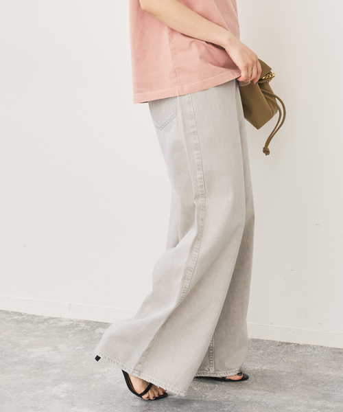 ワイドパンツ ジーンズ デニム デニムパンツ upper hights/アッパーハイツ 別注THE LIAM* レディースの画像