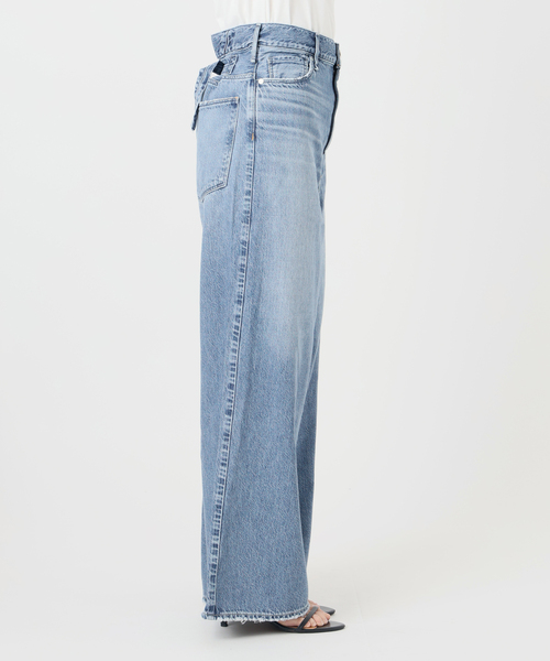 ワイドパンツ ジーンズ デニム デニムパンツ upper hights/アッパーハイツ 別注THE LIAM* レディースの画像