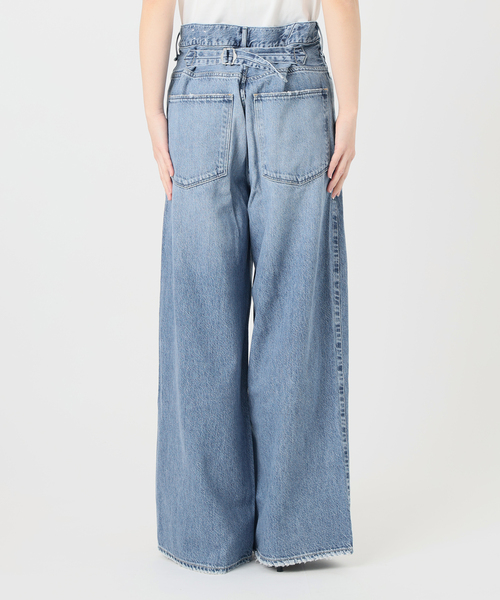 ワイドパンツ ジーンズ デニム デニムパンツ upper hights/アッパーハイツ 別注THE LIAM* レディースの画像