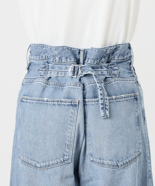 ワイドパンツ ジーンズ デニム デニムパンツ upper hights/アッパーハイツ 別注THE LIAM* レディースの画像