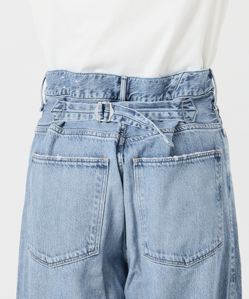 ワイドパンツ ジーンズ デニム デニムパンツ upper hights/アッパーハイツ 別注THE LIAM* レディースの画像
