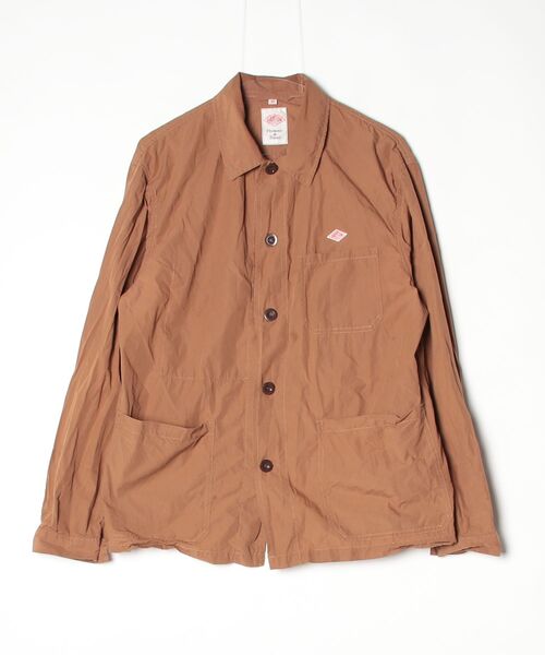 Danton（ダントン） 長袖シャツ 42 ブラウン メンズ : ZOZOTOWN Yahoo