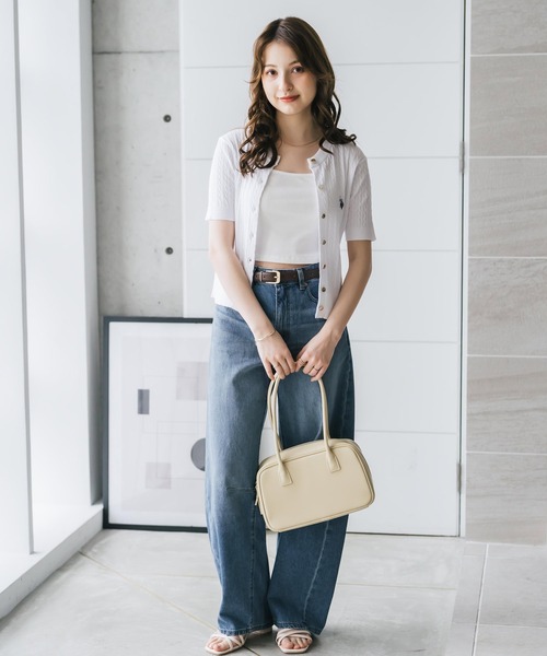 U.S. POLO ASSN.（ユーエスポロアッスン） カーディガン 夏 半袖 W's