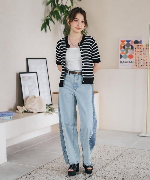 U.S. POLO ASSN.（ユーエスポロアッスン） カーディガン 夏 半袖 W's