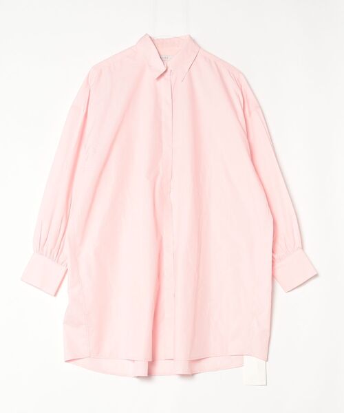 美品▲定価2.5万▲ETRE TOKYO//ロングシャツワンピース▲ピンク ETRE TOKYO（エトレトウキョウ） シャツワンピース FREE ピンク
