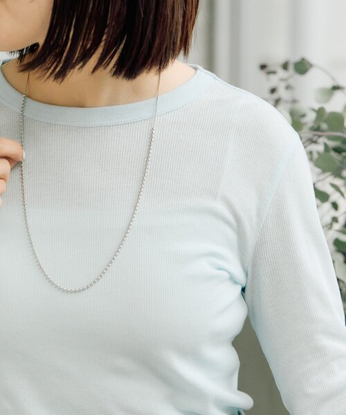 ear PAPILLONNER（イア パピヨネ） アレルギー対応 ネックレス 「金属