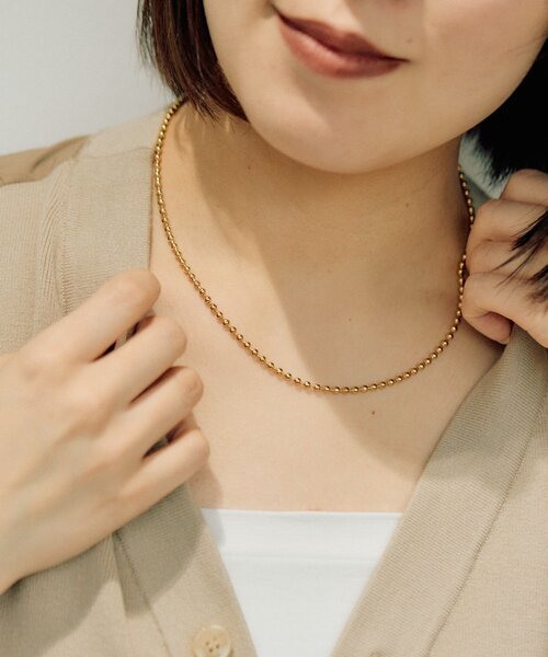 ear PAPILLONNER（イア パピヨネ） アレルギー対応 ネックレス 「金属