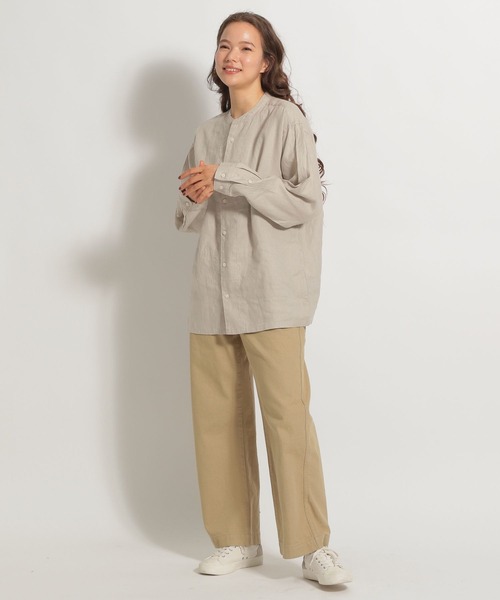 「niko and...」 長袖ブラウス MEDIUM ブルー レディース_画像7