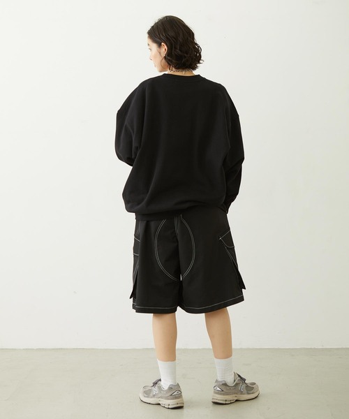 MILKFED.（ミルクフェド） ワイドパンツ ハーフパンツ カーゴパンツ