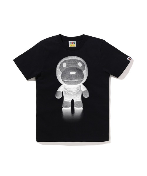 美品APE　Tシャツ M A BATHING APE（アベイシングエイプ） tシャツ 半袖 STANDING MILO
