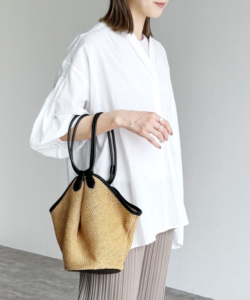 「reca」 かごバッグ ONE SIZE ベージュ レディース_画像4