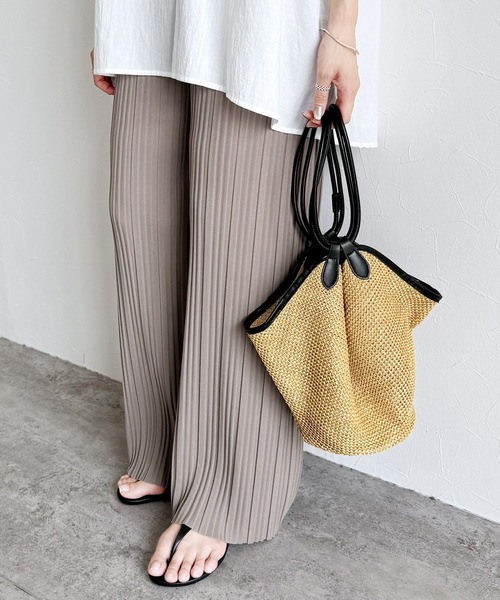 「reca」 かごバッグ ONE SIZE ベージュ レディース_画像5