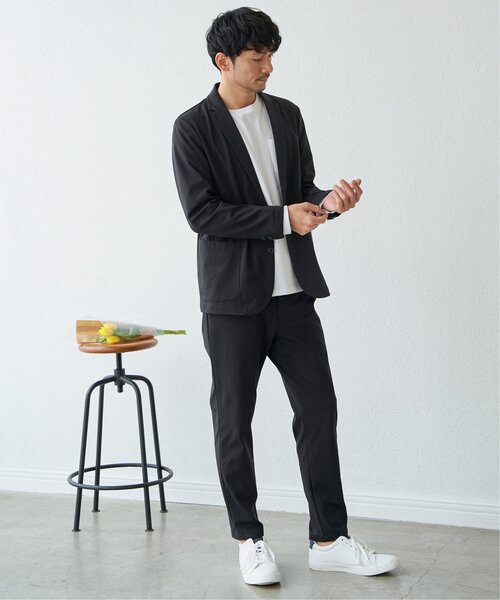 「IKKA LOUNGE」 テーラードジャケット S グレー メンズ_画像5