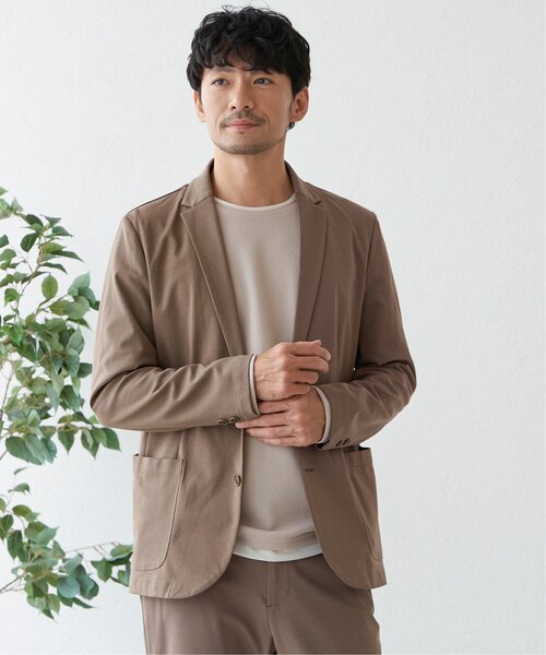「IKKA LOUNGE」 テーラードジャケット S グレー メンズ_画像9