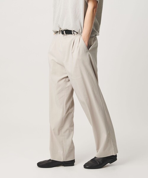 BEAUTY＆YOUTH UNITED ARROWS ワイドパンツ スラックス リネン