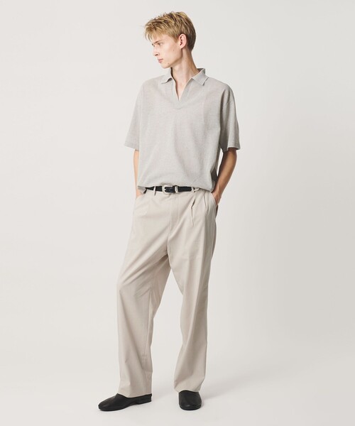 BEAUTY＆YOUTH UNITED ARROWS ワイドパンツ スラックス リネン