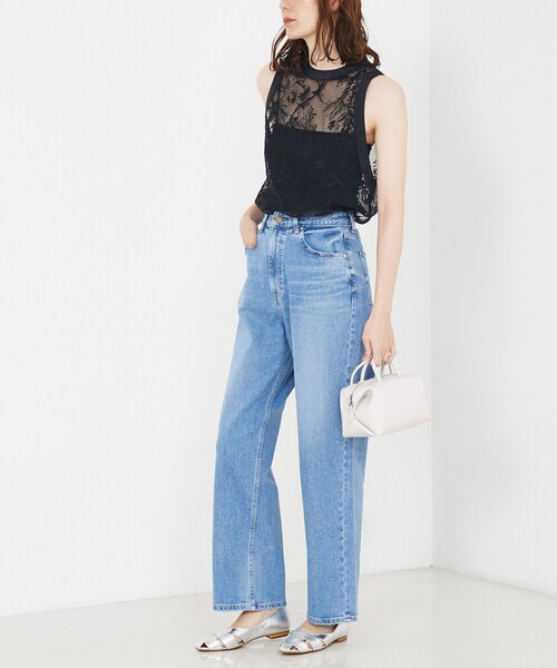 「Au BANNISTER」 フラットサンダル 39 シルバー レディース_画像2