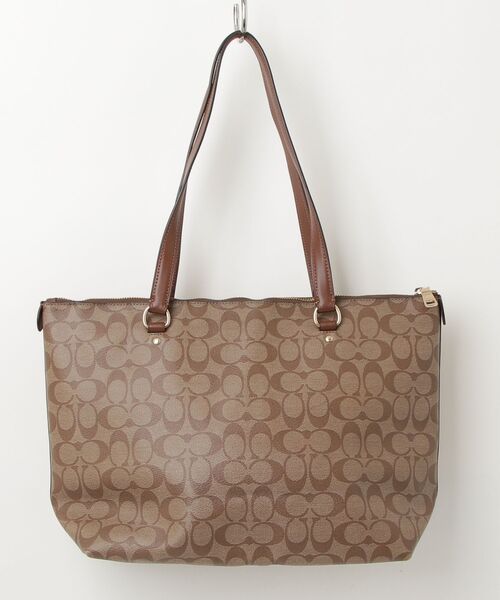 【美品】COACH トートバッグ ダークブラウン COACH（コーチ） トートバッグ - ブラウン レディース : ZOZOTOWN