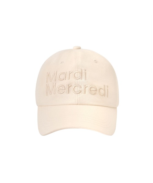 「Mardi Mercredi」 キャップ FREE ブラック レディース_画像2