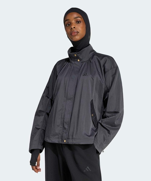 adidas（アディダス） コート アウター ラックスフローしわ加工