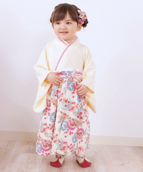 SweetMommy（スウィートマミー） 着物 2WAY 和柄 袴ロンパース