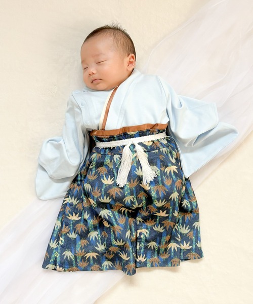 SweetMommy（スウィートマミー） 着物 2WAY 和柄 袴ロンパース