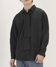 シャツ ブラウス シャツ ボウタイシャツ とろみ素材 長袖ブラウス Zozotown Paypayモール店 通販 Paypayモール