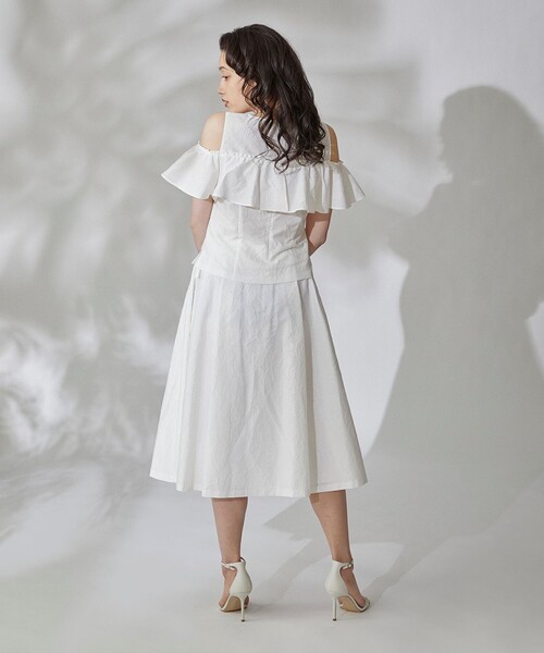 GRACE CONTINENTAL スカート フレアミディJQスカート : ZOZOTOWN