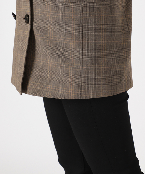 JOURNAL STANDARD ライクチェックジャケット　38 JOURNAL STANDARD ライクチェックジャケット ブラック 38サイズ