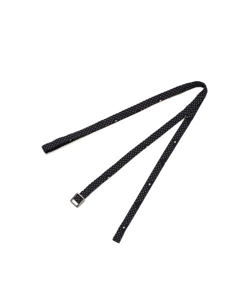 ワンピース ダイヤドットプリント ボウタイ風ワンピース ダイヤドットプリント