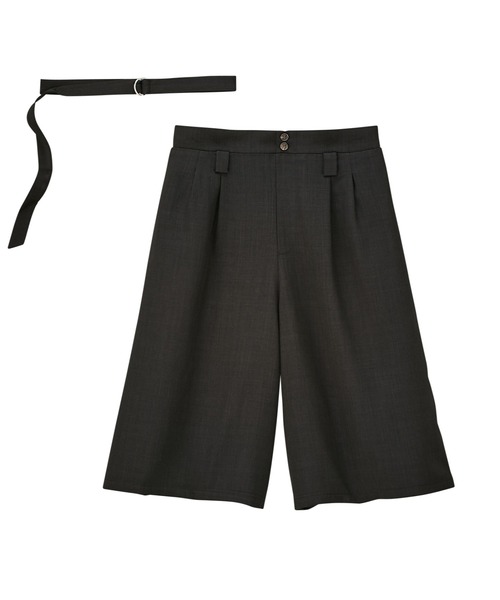 パンツ ベルト付ショートパンツ「セットアップ対応」 レディース | GeeRA | 20