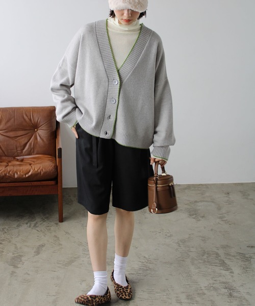 パンツ ベルト付ショートパンツ「セットアップ対応」 レディース | GeeRA | 03