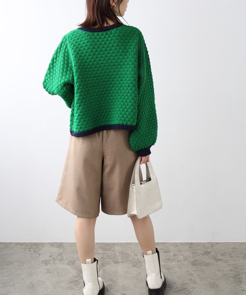 パンツ ベルト付ショートパンツ「セットアップ対応」 レディース | GeeRA | 08