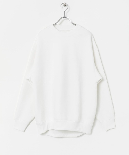 トレーナー スウェット 「別注」MIDIUMISOLID×TGM　Recycled polyester sweat レディース メンズ
