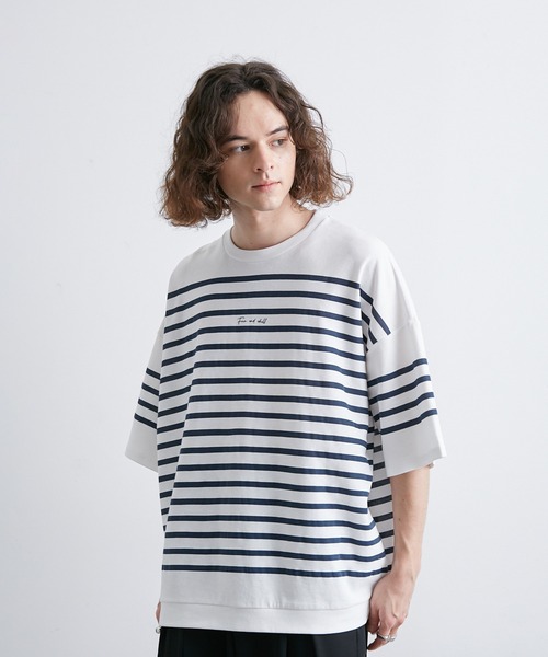 tシャツ リブニット　フードＴ レディース メンズ ワンフォークロージング 1111clothing ◇STARTER ショート丈