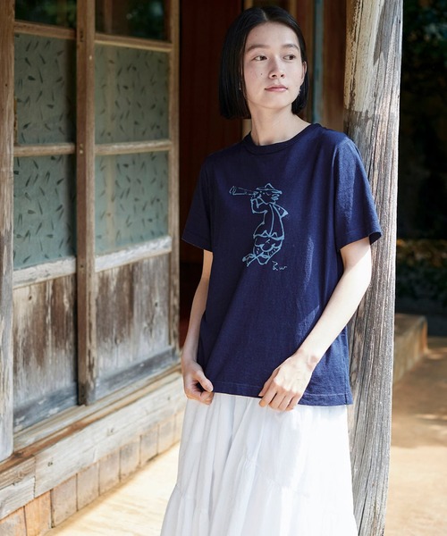 な*わ様 中古　SS　リライブシャツ 長袖和柄シャツ（桜さくら紋様）薄紫 | iichi 日々の暮らしを