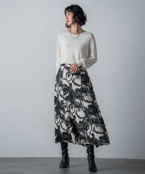 ニット セーター 「洗えるニット」ECOCUWOOL Vネックニットプルオーバー「シワになりにくい」 レディース LAUTREAMONT ニット セーター 「洗えるニット」ECOCUWOOL V