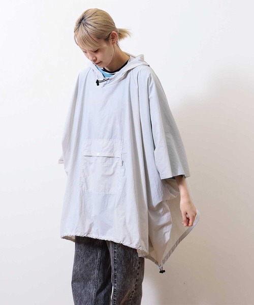 小松マテーレ BEAMS JAPAN ダントツ撥水　ポンチョ　ビームス　カッパ BEAMS JAPAN（ビームス ジャパン）【別注】小松マテーレ