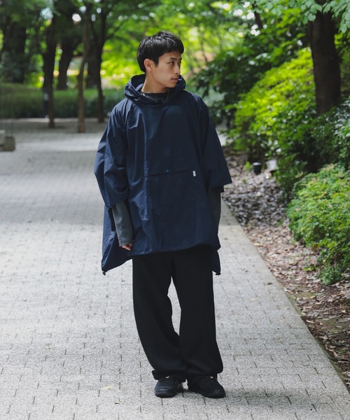 小松マテーレ BEAMS JAPAN ダントツ撥水　ポンチョ　ビームス　カッパ BEAMS JAPAN（ビームス ジャパン）【別注】小松マテーレ