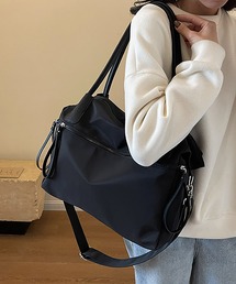 LA VORAGINE（ラ ヴォラジネ） ボストンバッグ 2WAY外ポケット