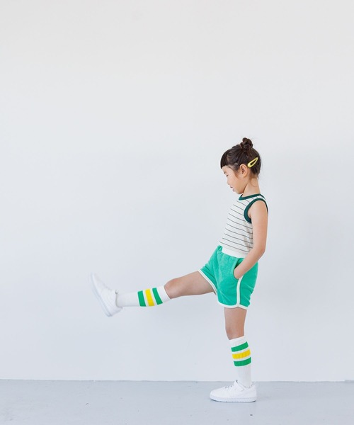 LOWRYS FARM パンツ パイルショートパンツ 109062 キッズ 子供服