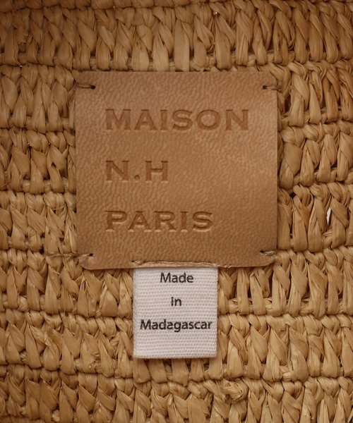 MAISON N.H PARIS  カゴバッグ　ブラウン MAISON N.H PARIS 「MAISON PARIS」 かごバッグ ONE SIZE