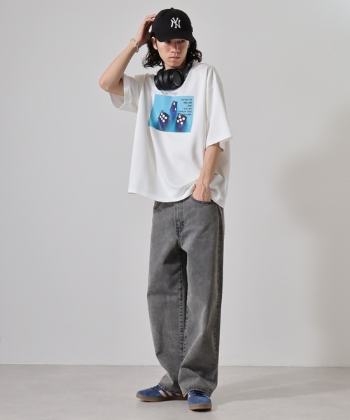 FUNALIVE（ファンアライブ） tシャツ ダンボールニット 転写プリント