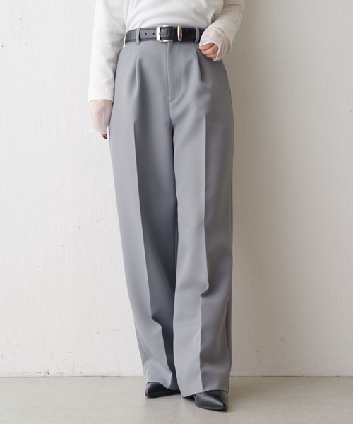 Lui's セットアップ ワイドテーラードジャケット ワイドスラックス 限定展開 Relax Fit セットアップ/テーラードジャケット/ワイド