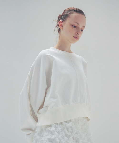 トレーナー スウェット urake piping dolman pullover(裏毛パイピングドルマンプルオーバー) レディース