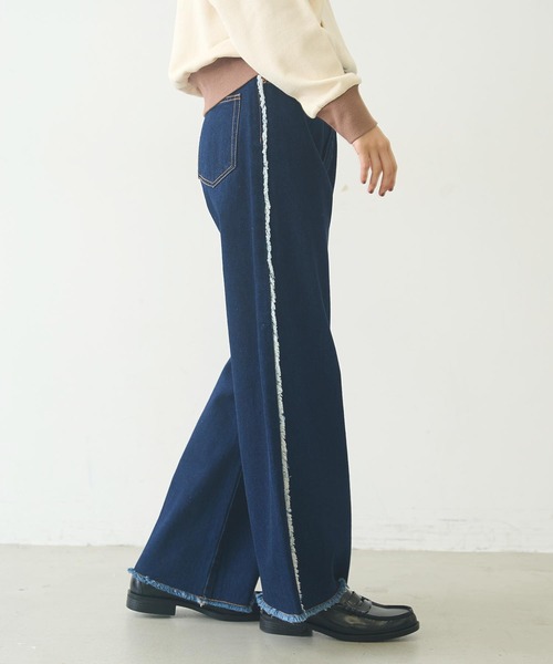 MILKFED デニムパンツ MILKFED.（ミルクフェド）の「HIGH WAIST FLARE JEANS（デニム
