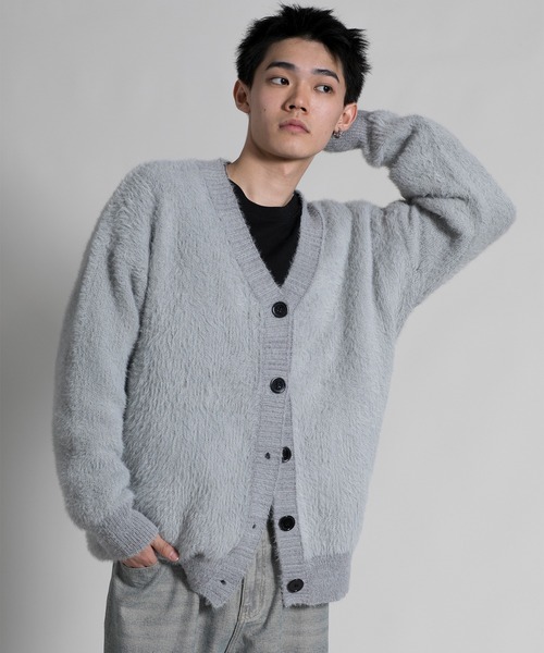 aimoha（アイモハ） カーディガン 「aimoha neo」 Elegant Shaggy Knit 